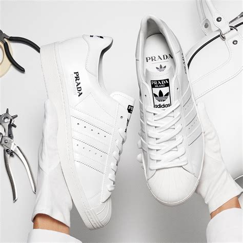 superstar adidas prada|adidas and prada collaboration.